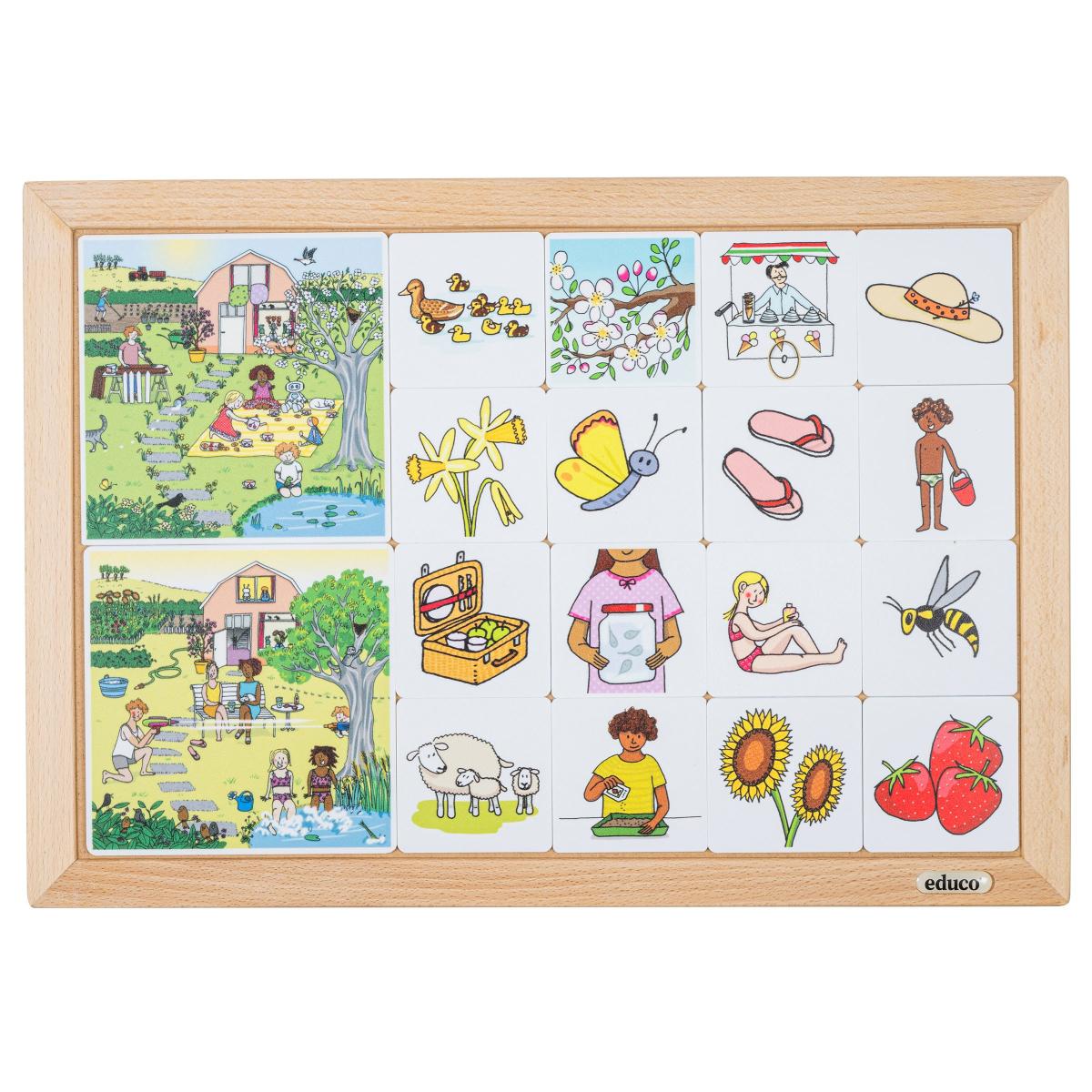 Educo Jeu d’images - printemps et été