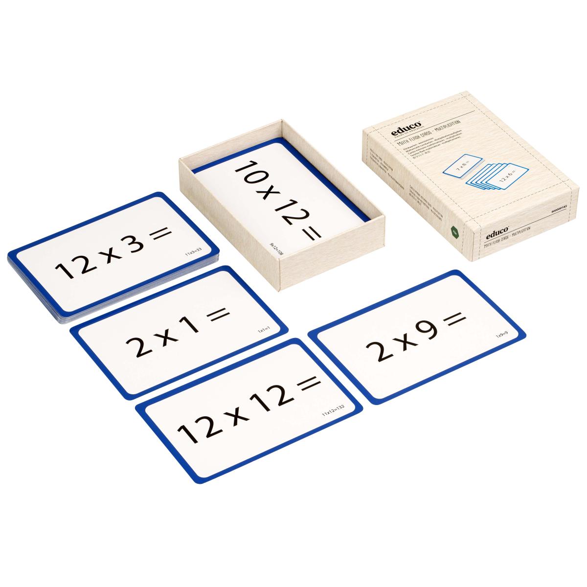 Educo Cartes mémoire - multiplication