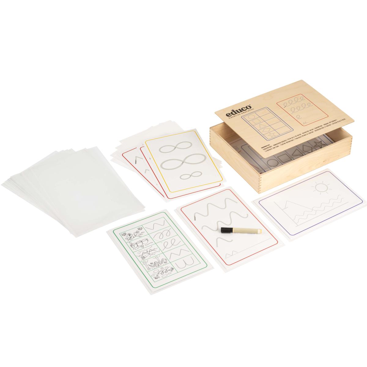 Educo Motricité d’écriture - cartes à motifs