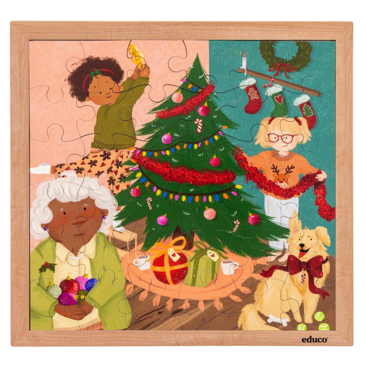 Educo Célébration - Noël — 36 pièces de puzzle