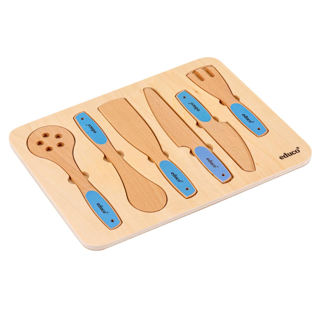 Educo Ustensiles de cuisine — ensemble de 5 pièces