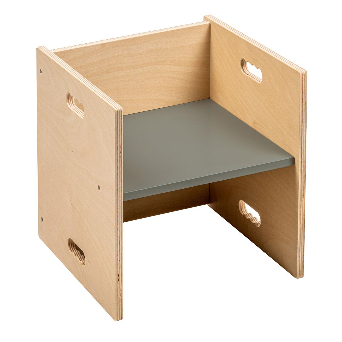 Educo Chaise cubique 36 - vert fjord