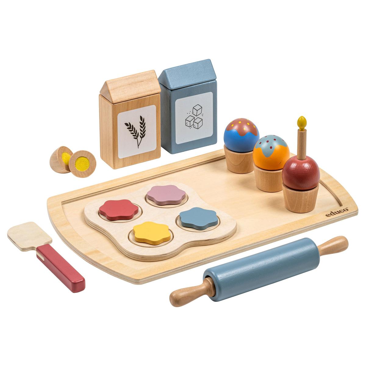 Educo Set de pâtisserie — ensemble de 14 pièces