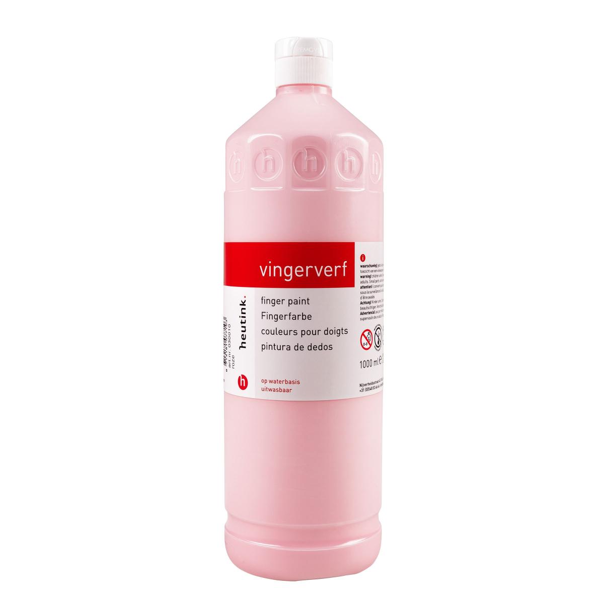Gouage aux doigts Heutink, flacon 1 litre rose
