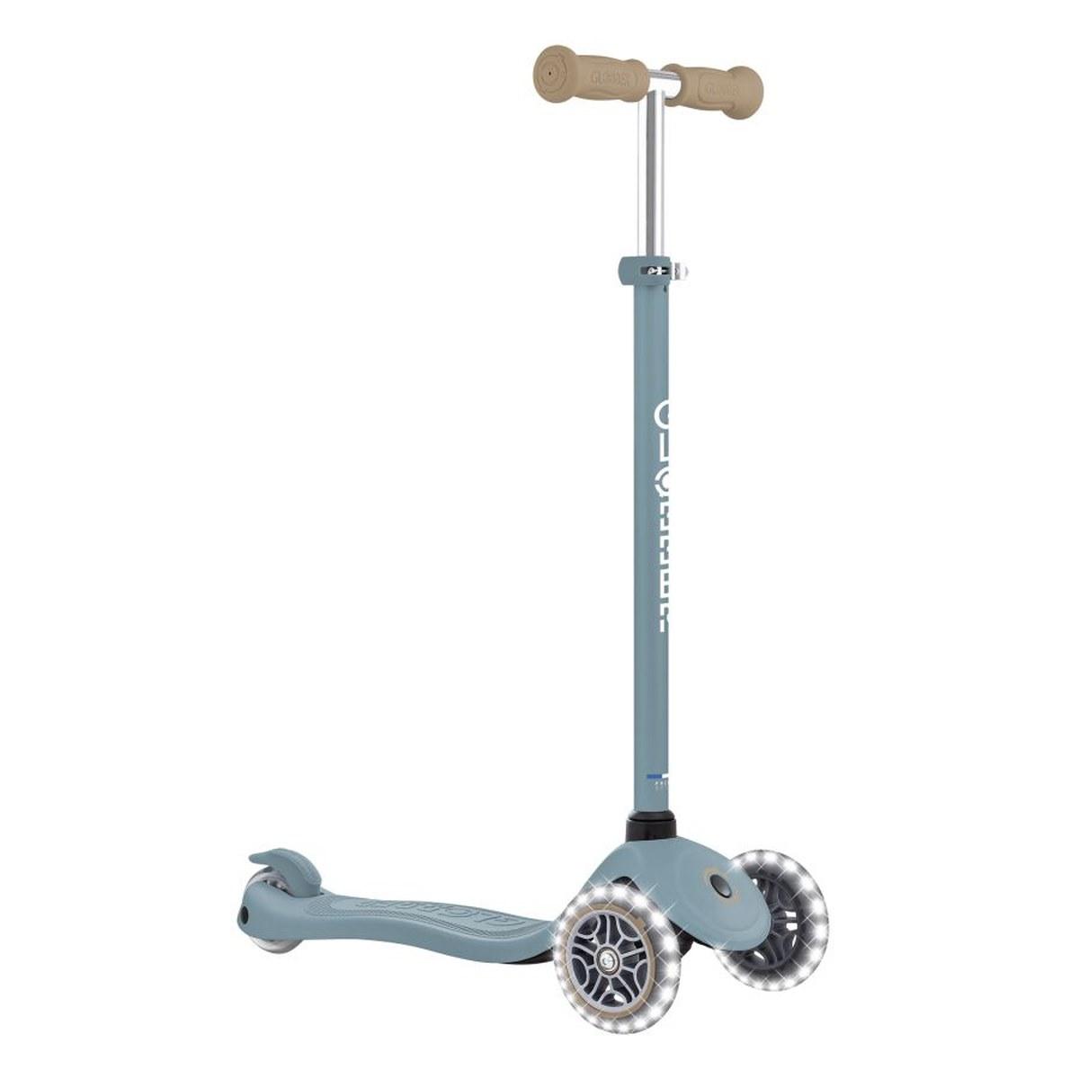 Globber Trottinette 3 roues PRIMO LIGHTS SIGNATURE — Ash Blue