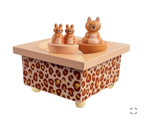 Boite a musique - Leopard & Souris - Trousselier