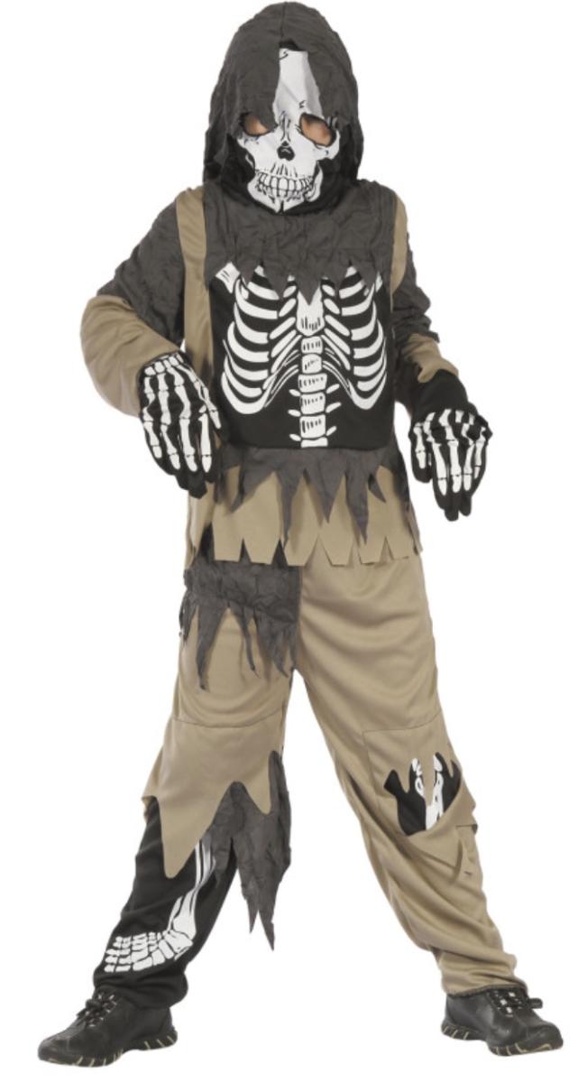 Deguisement Squelette zombie 4-6 ans