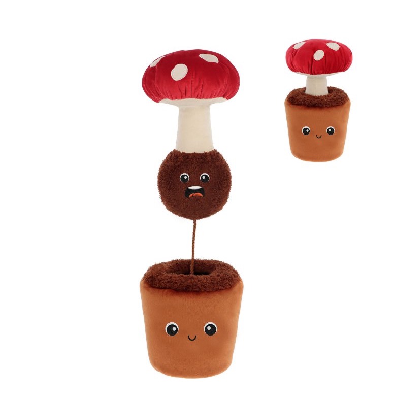 Peluche Jardin Botanique surprise Champignon - 25cm