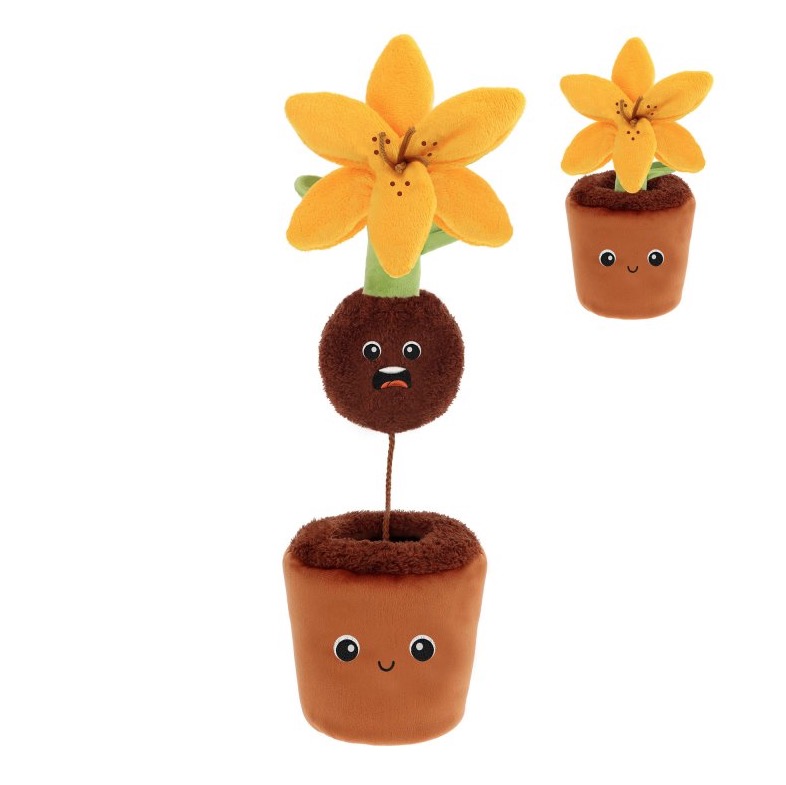 Peluche Jardin Botanique surprise Lys - 25cm