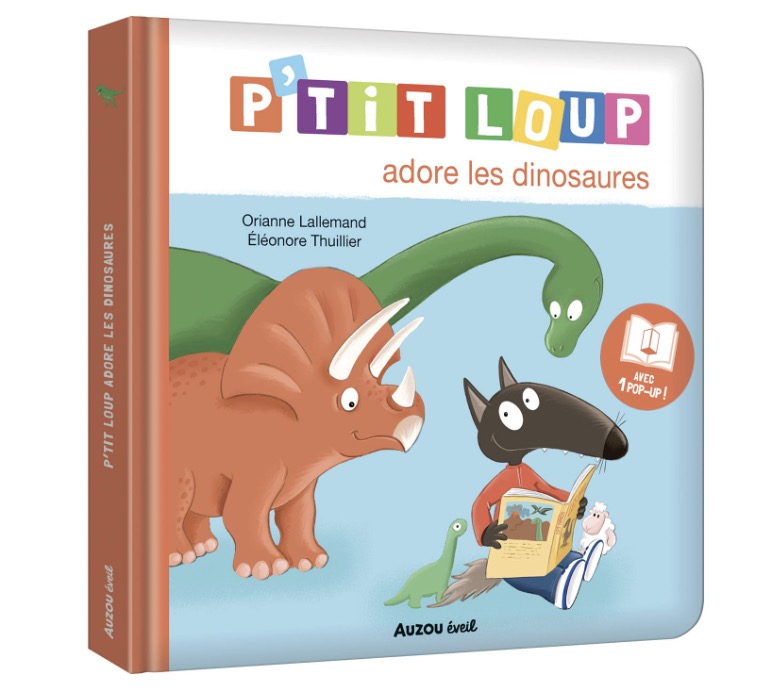 Ptit loup Adore les dinosaures