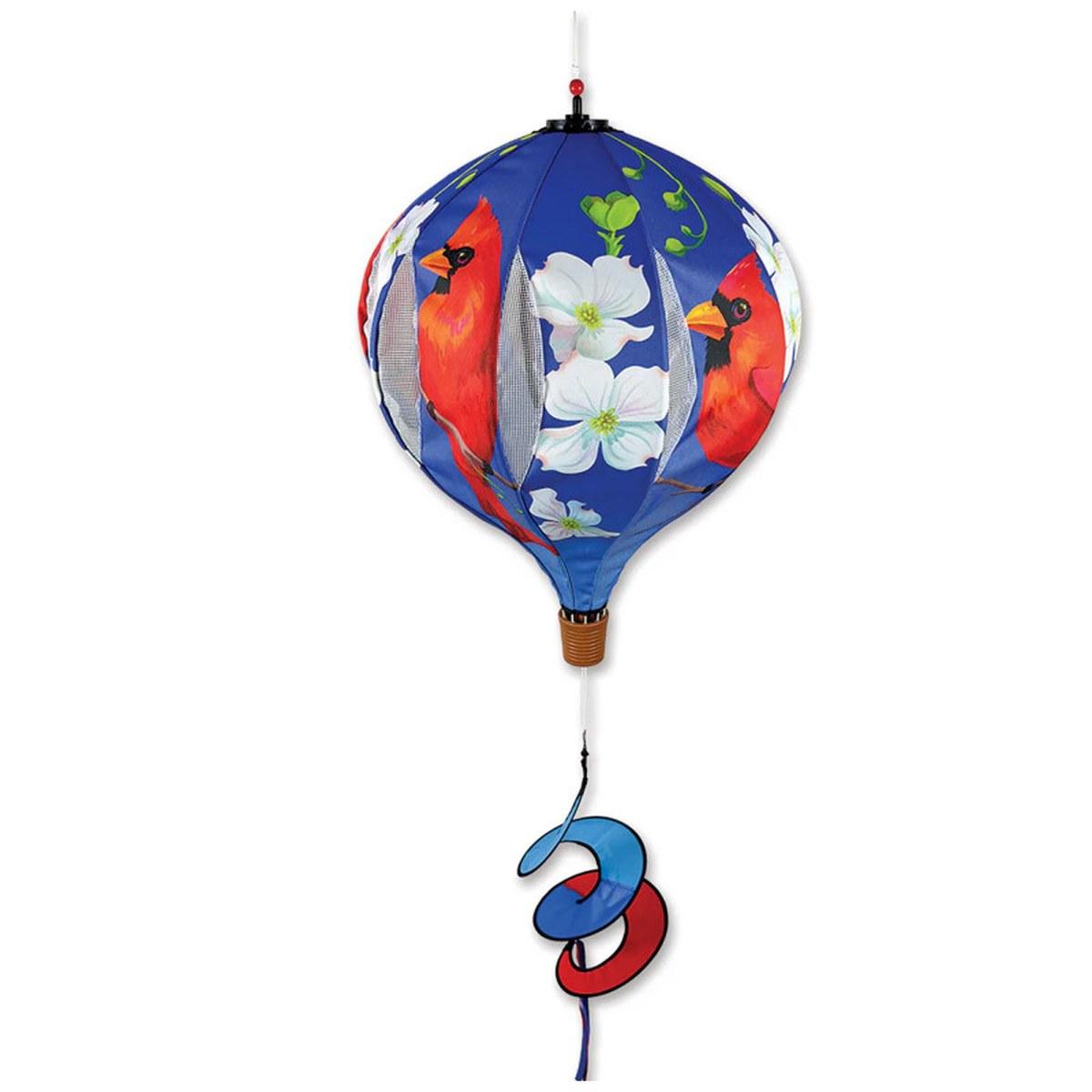 Mobile à suspendre 22 in. Pop-open Hot Air Balloon - Cardinal Rouge Premier Kites