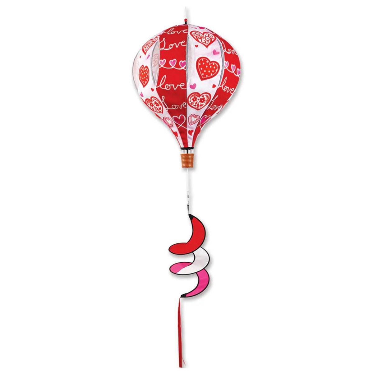 Mobile à suspendre 22 in. Pop-open Hot Air Balloon - Amour Premier Kites