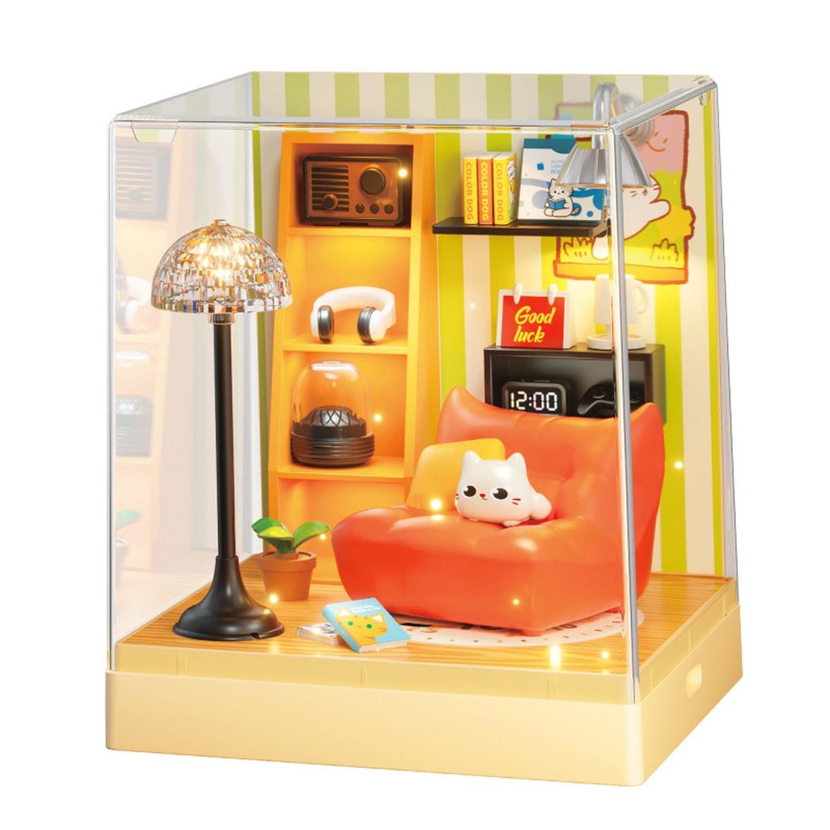 Maquette Green Slide - Miniature Empilable - Salle de Jeux - LED - 56 pièces
