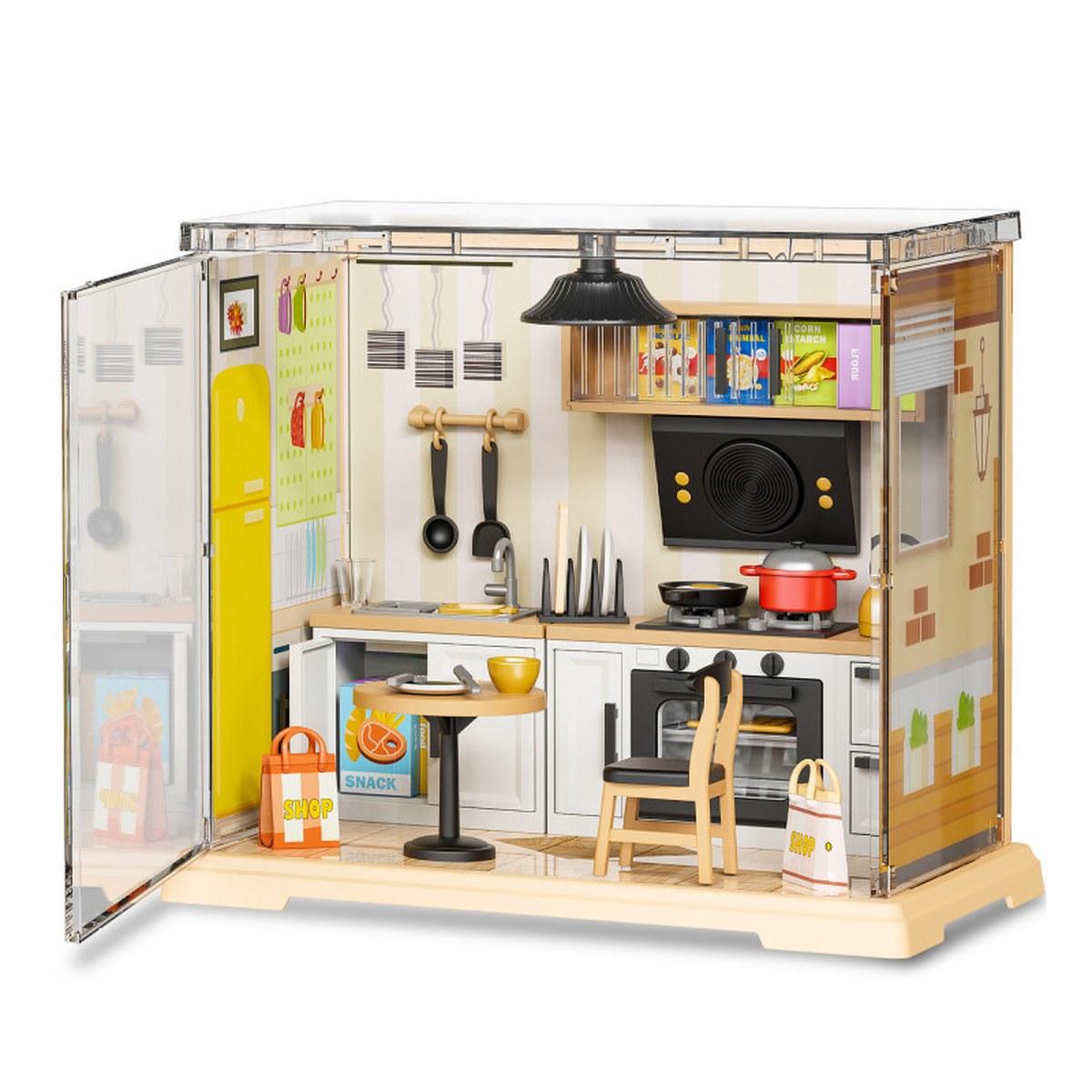 Maquette Green Slide - Miniature Empilable - Cuisine - LED - 102 pièces