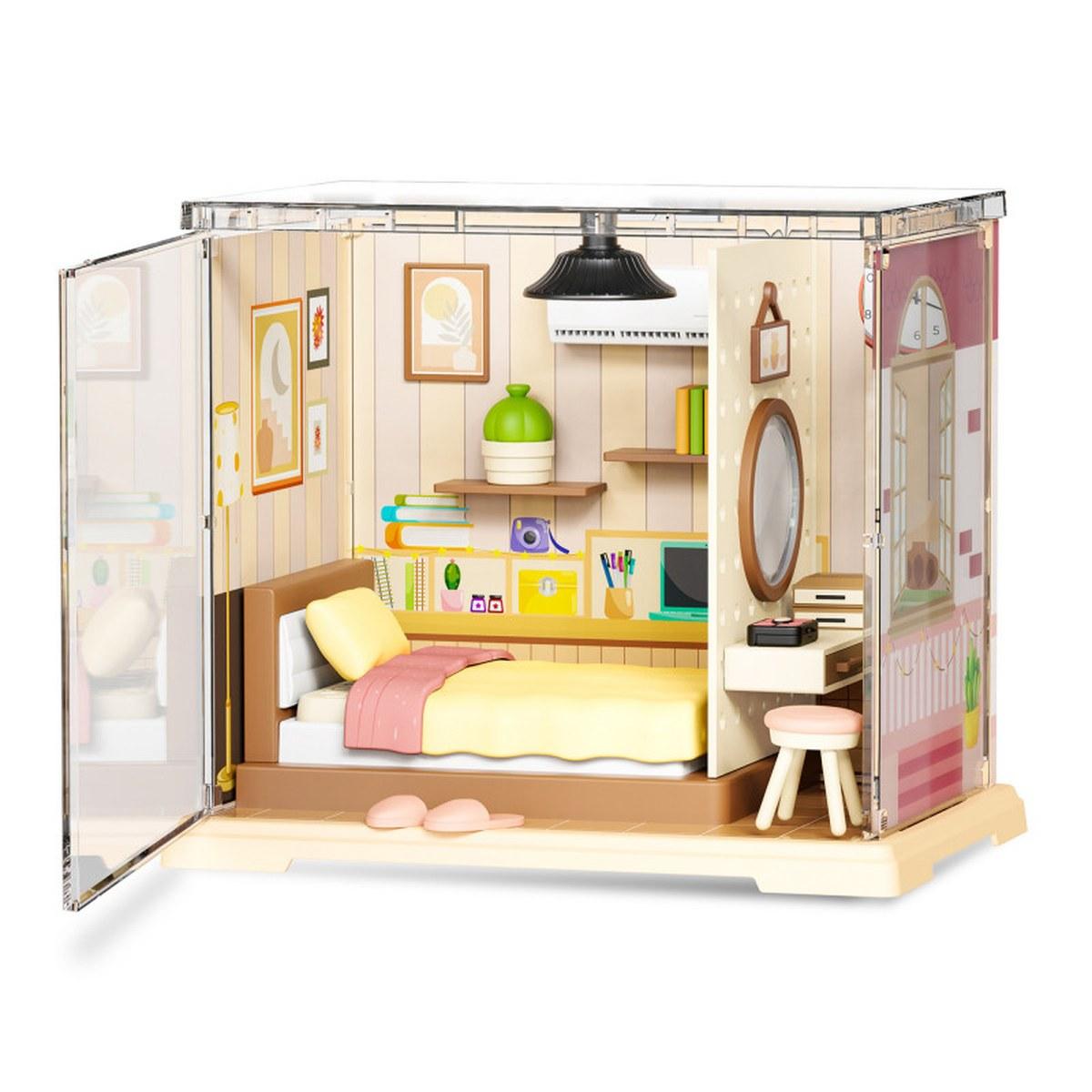 Maquette Green Slide - Miniature Empilable - Chambre - LED - 55 pièces