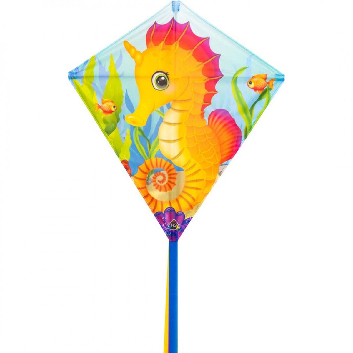 Cerf-volant enfant Eddy HQ Hippocampe 68 cm Invento