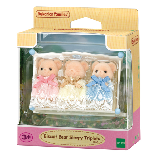 Sylvanian Families Les triples Ours Biscuit