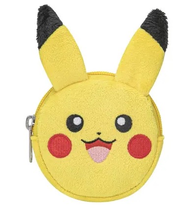 Porte monnaie rond Pikachu - Pokemon 9 cm