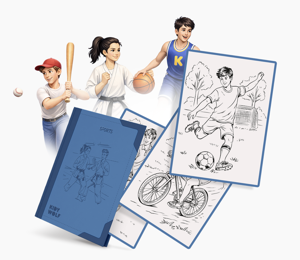 RECHARGE KIDYDRAW-PAD - SPORTS - KIDYWOLF