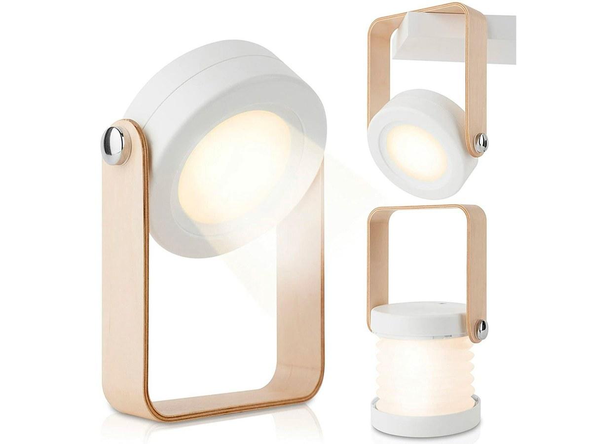 Lanterne modulable LED - Lampe Veilleuse 3 intensités ajustables - Batterie 1200 mAh
