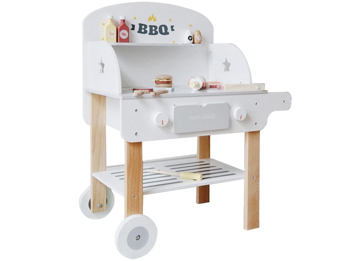 Barbecue en Bois - Avec Accessoires - 75 cm