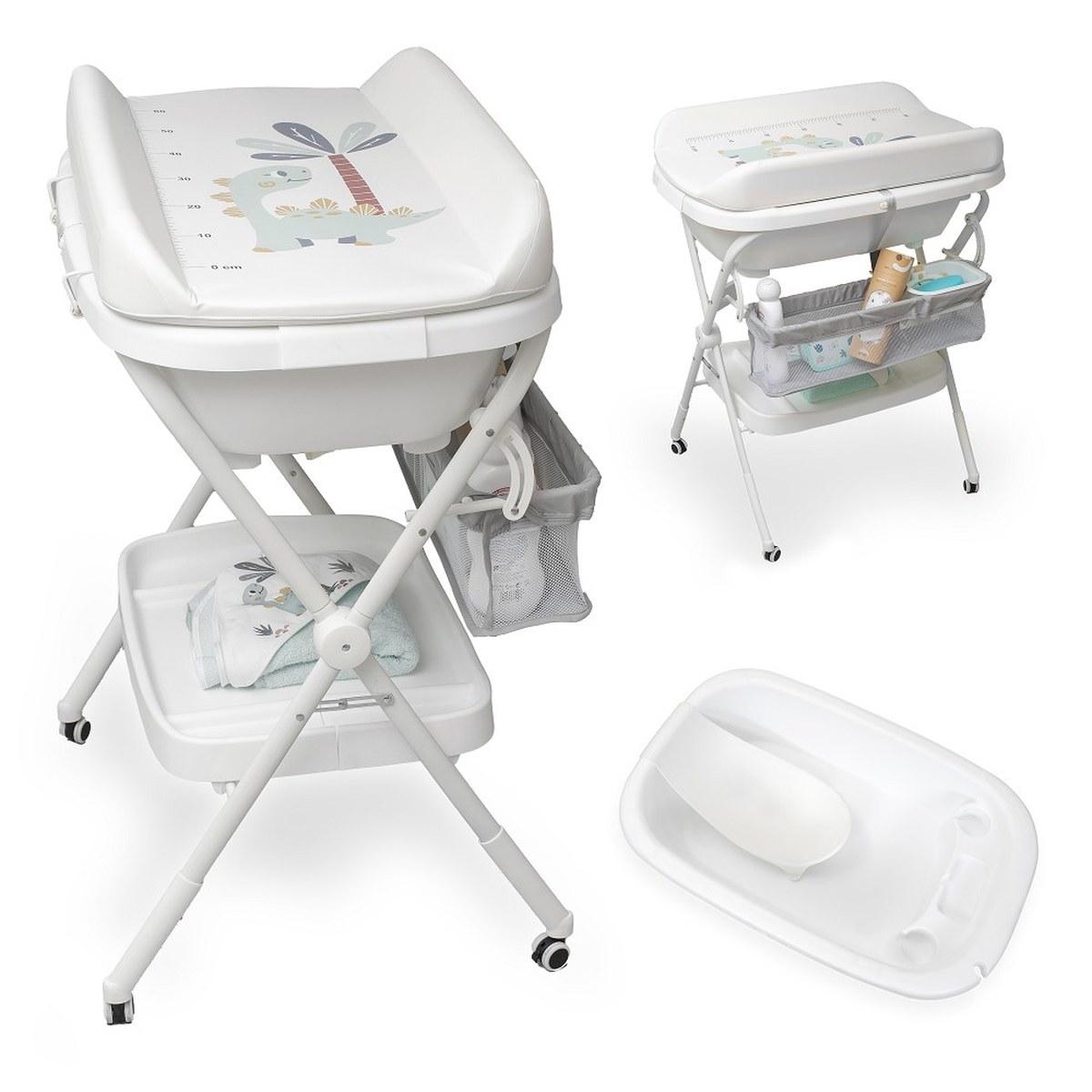 Baignoire multifonction avec table à langer et transat - Dino