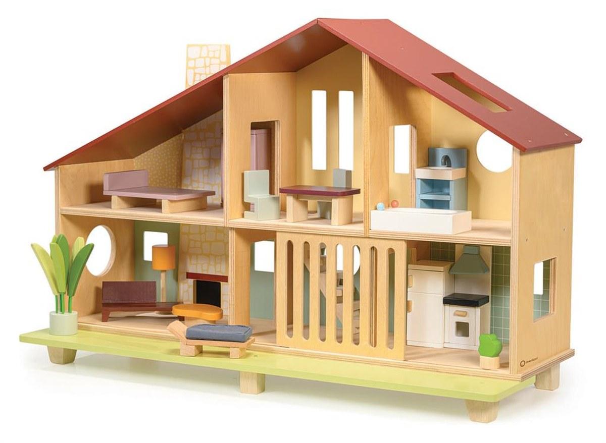 Mentari Chalet En Cèdre Avec Meubles