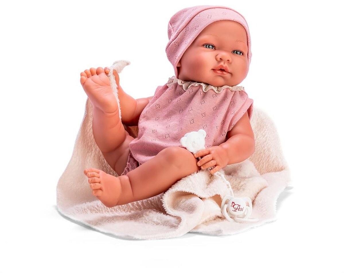 Asi Dreams Poupon Maria 43 cm - body en maille rose
