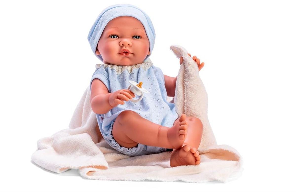 Asi Dreams Poupon Pablo 43 cm - body en maille bleue