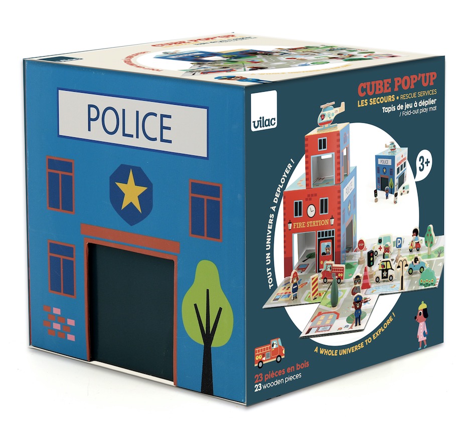 Cube pop up les secours Ingela P. Arrhenius