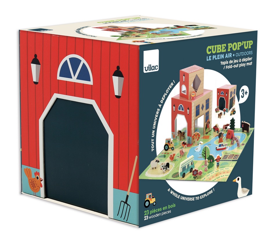 Cube pop up le plein air - Ingela P. Arrhenius