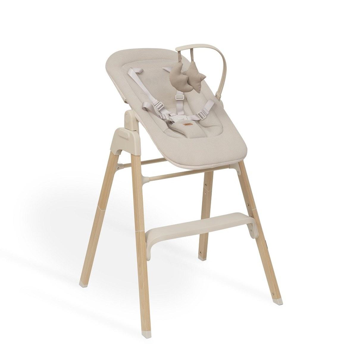 Chaise haute évolutive Interbaby - gris