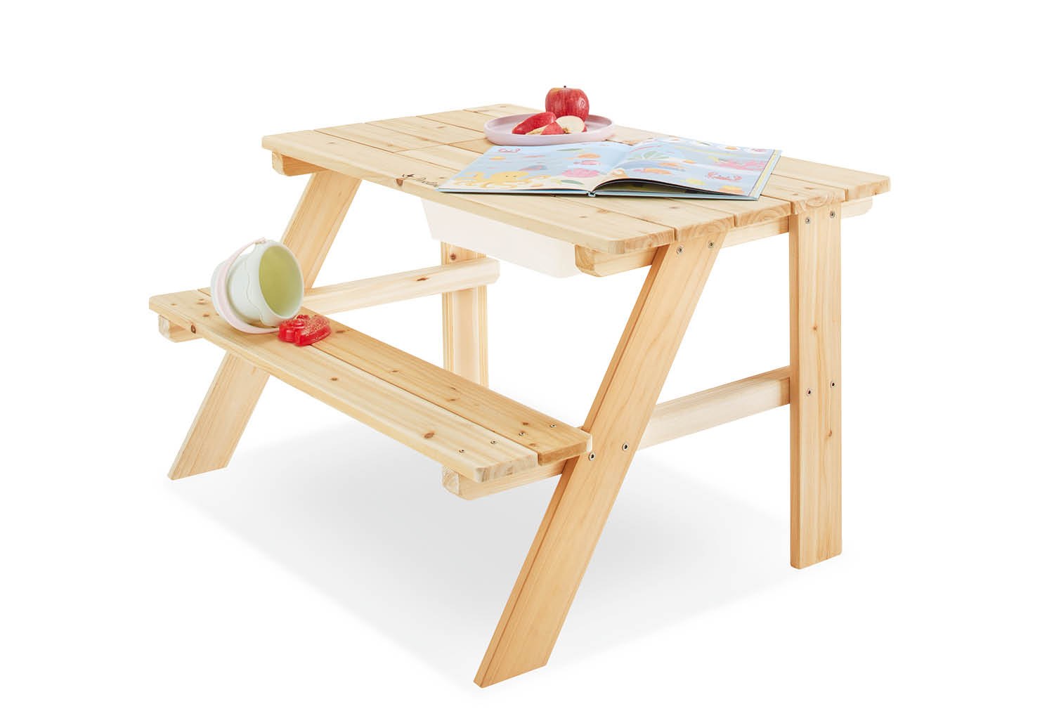 Table de jeu Knut - naturel Pinolino