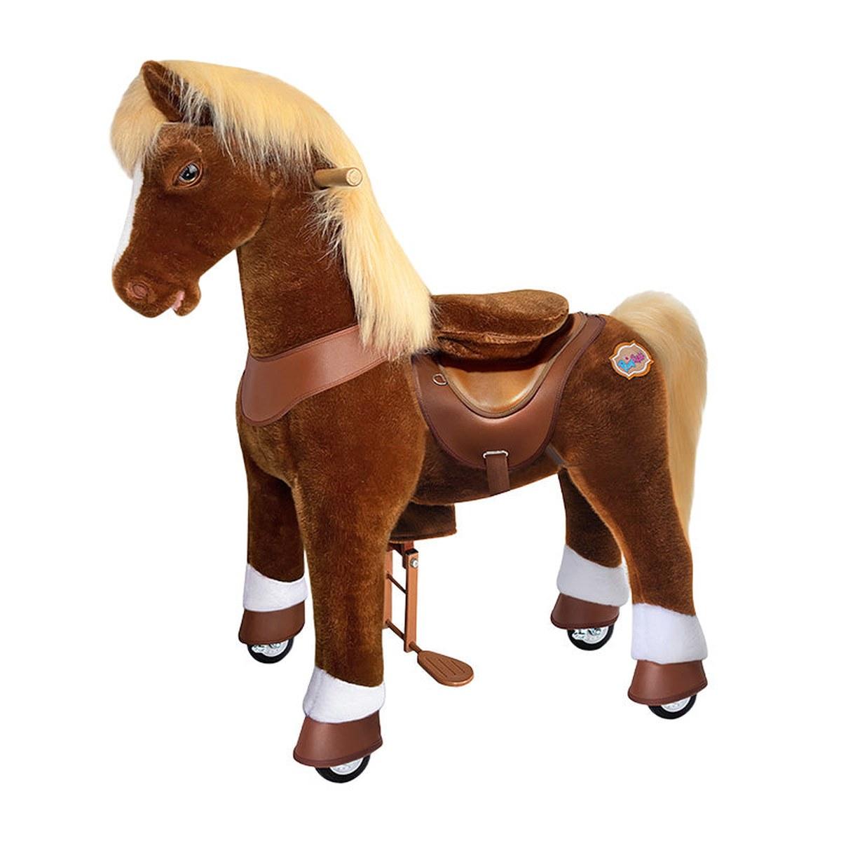 Cheval à chevaucher Model Y taille 5 - marron - dès 7 ans PonyCycle